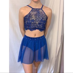 Blue Dance Costume
